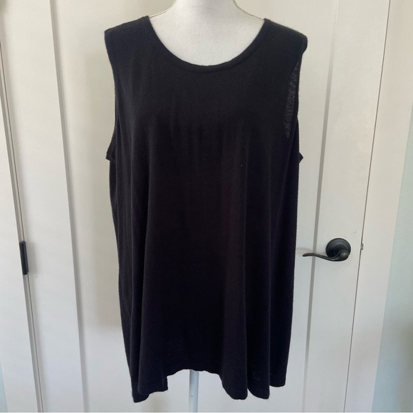 Catherines Black Silver Cardigan Sweater Set Fur Collar 2X NWT Fancy Festive - Picture 8 of 10